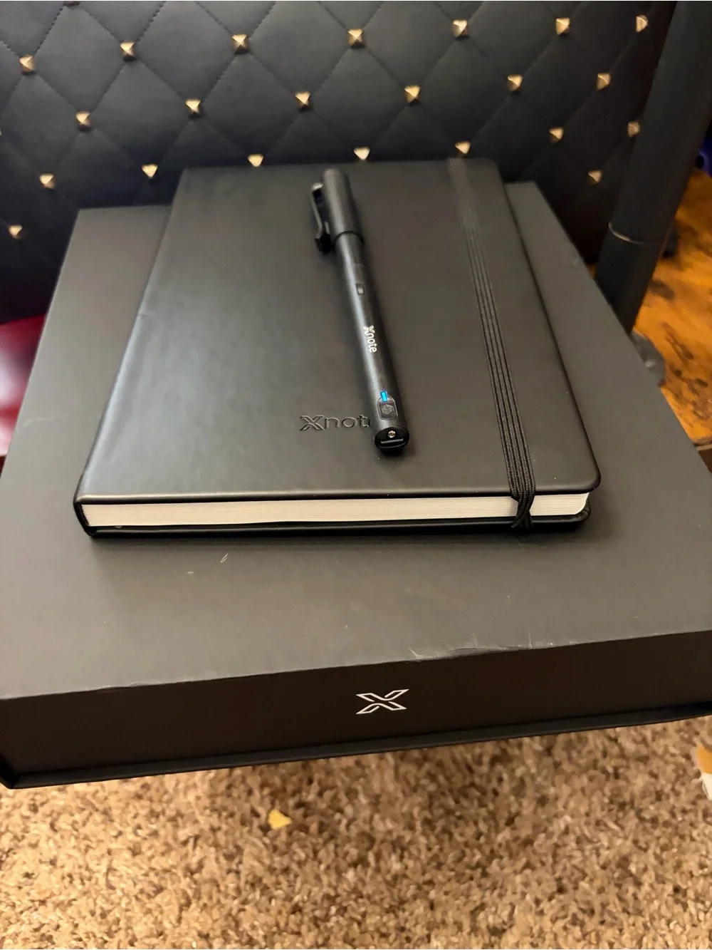 Xnote Black Note-Taking Tablet with Stylus